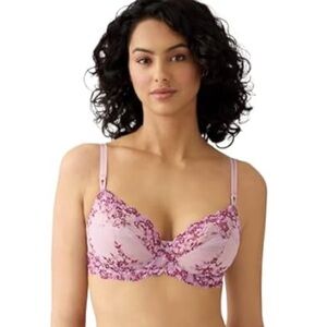 Wacoal Embrace Lace Underwire Bra - Lilac 34DD
